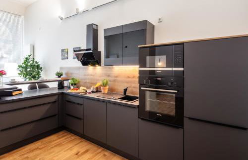 NEU! City-Loft-Apartment im Goethe Palais I 5P I Lift I Parkplatz I Zentrum I Helios - Photo 17