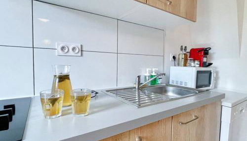 Loisirs travail, court, long séjour, idéalement situé, 2 chambres en enfilade, parking gratuit - Foto 2, dishwasher