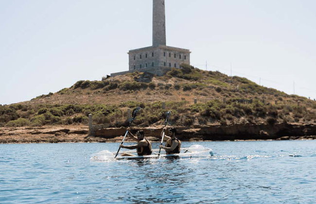 Balade en kayak transparent à Cabo de Palos - Photo 11