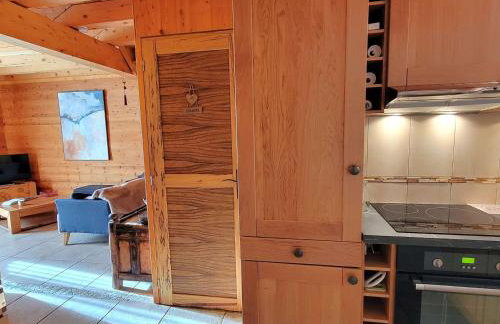 Chalet en bois 6 pers. avec terrasse Sud, lumineux et équipé, animaux admis – Saint-Michel-de-Chaillol - FR-1-393-12 - Foto 6