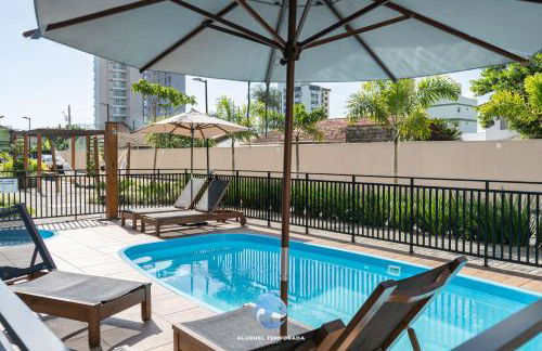 Apartamentos em Bal Piçarras 150 M DA PRAIA com SACADA, WI-FI, PISCINA, PORTARIA 24h, PLAYGROUND e vaga de GARAGEM - Foto 5