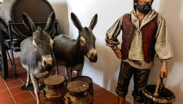 Exposición en el interior del Cabildo