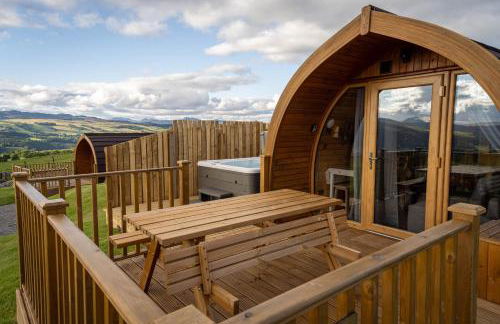 Farragon Luxury Glamping Pod with Hot Tub & Pet Friendly at Pitilie Pods - Foto 1