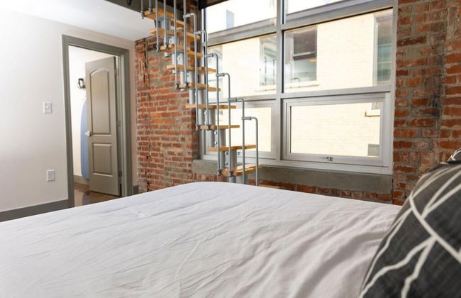 Historic 1 BR apt With Exposed Brick Loft Downtown - Foto 14