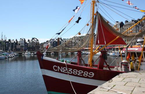 -Parking privé -Maison Entière -Balancoire en intérieur-Coeur historique -La Clef de Honfleur - Foto 37