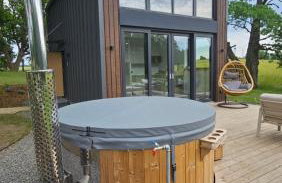 Vilanovka - domki z prywatną balią przy stawie i lesie - Foto 3