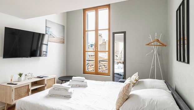 Large Duplex - Cannes Center - Foto 4, Habitación