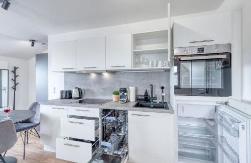 Iller Homes - 5 x Moderne Fewos je 1bis2 oder 1bis4 Pers mit Küche u Balkon - Parkplätze vorhanden - Foto 6