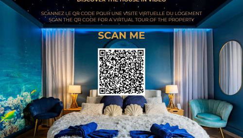 CathyVoyages - Ciel étoilé - Bord de Mer - Parking gratuit - Vidéoprojecteur - Lit rond - La Paillote Strasbourgeoise - Photo 4