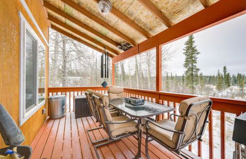 5 Mi to Kasilof River Forest-View Retreat with Deck - Foto 23