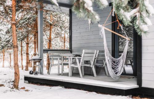 Sosnowy Raj domki nad rzeką Wkrą - Foto 7