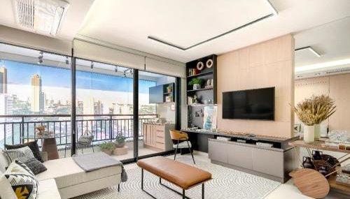 Flat de Luxo Decorado, com Lava Louças - Foto 1