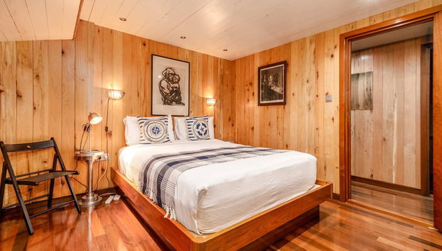 Luxury Canary Wharf House Boat - Foto 5, Habitación