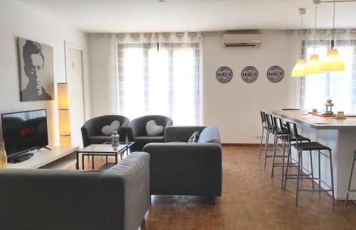 Standing, 3 chambres, clim et garage priv proche Panier et Terrasses Port - Foto 3