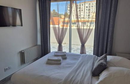 Appartement 3 pièces Nice Promenade des anglais dernier étage vue mer solarium - Foto 33