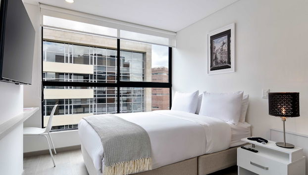 w Stylish Loft in Santa Barbara - Foto 2, Habitación