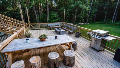 Dream Stratton Forest Cabin with Hot Tub and Fast WiFi - Foto 4