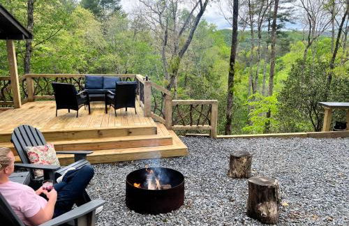 Log Cabin with Mountain View and Privacy - Foto 45