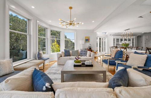 Luxe Coastal Estate Tennis, Beach, Firepit, View - Foto 8