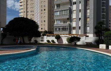 Calpe apartamento LUXURY 2 min playa aparcamiento patio piscina aire wifi - Foto 19