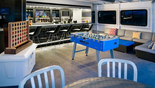 Juegos en el interior del crucero