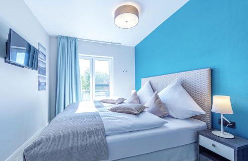 Achterndieck - Modernes 5-Sterne Erdgeschoss-Apartment mit Balkon - Foto 7