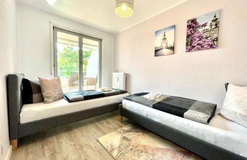 Modernes Apartment Rooftop in Dresden - mit Parkplatz und 2 Balkone! - Foto 20