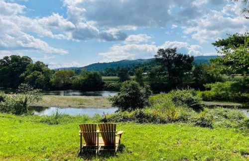 Riverside Tiny House with hot tub near Stowe - Foto 62