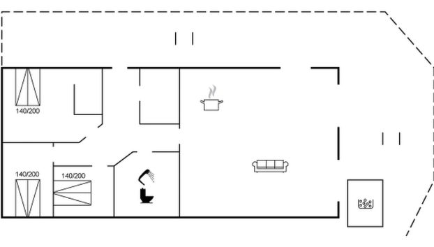 "Nona" - 150m from the sea - Photo 2, Floorplan