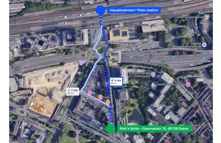 Rob's Suite - Zentrale Design-Suite am Opernplatz, 2 Zimmer, 2 Bäder und Top-Ausstattung - Foto 54