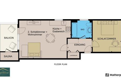 Wellness Apartment Neckartal mit Sauna - Foto 29