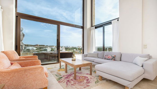 A Luxury Villa in Stavros village - Foto 3, Zona de estar