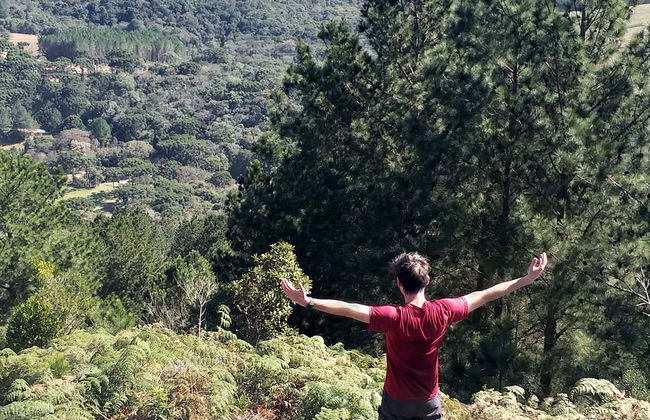 Trilha pelo Pico Araçatuba em Tijucas do Sul ou Cânion da Faxina - Foto 6