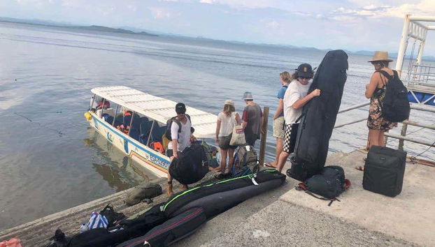 Transfer per Potosí in motoscafo lungo il Golfo di Fonseca - Foto 2, Pronti a salpare
