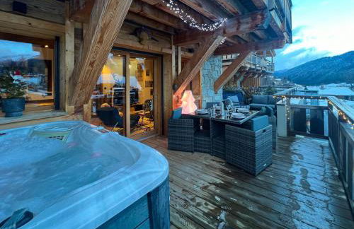 Bel appartement aux Gets avec sauna, jacuzzi et Wi-Fi - FR-1-671-289 - Foto 18