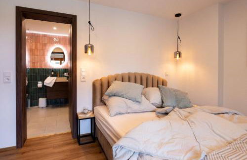 MATT ' Modernes Apartment mit Terrasse & Gartenblick - Foto 3