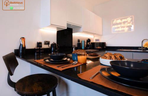 Equinox House - Modern 2 Bedroom 6 Guest Townhouse - Jewellery Quarter Birmingham City Centre - Foto 4