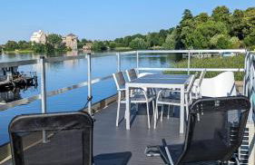 Waterview - Schwimmendes Ferienhaus auf dem Wasser mit Blick zur Havel, inkl Motorboot zur Nutzung - Foto 12