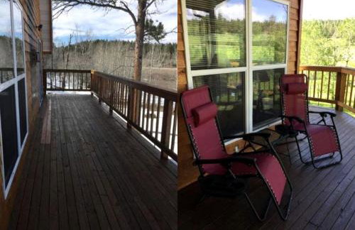 Rustic Pet-Friendly Cabin with Private Deck near Newcastle, Wyoming - Foto 13