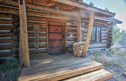 Snow Pine Retreat - Remote Crescent Log Cabin! - Foto 32