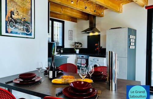 LOGIS DES ROCHES - 2 VILLAS VUE EXCEPTIONNELLE - Le Petit Chevalet, Le Grand Sabouillon - Foto 51