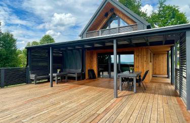 Stodoła Na Kresach - widokowy domek drewniany, całoroczny JACUZZI & SAUNA - Foto 4