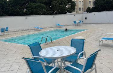 Flat 2 quadras praia 2 min metrô com garagem Flat one, apto 208 - Foto 4