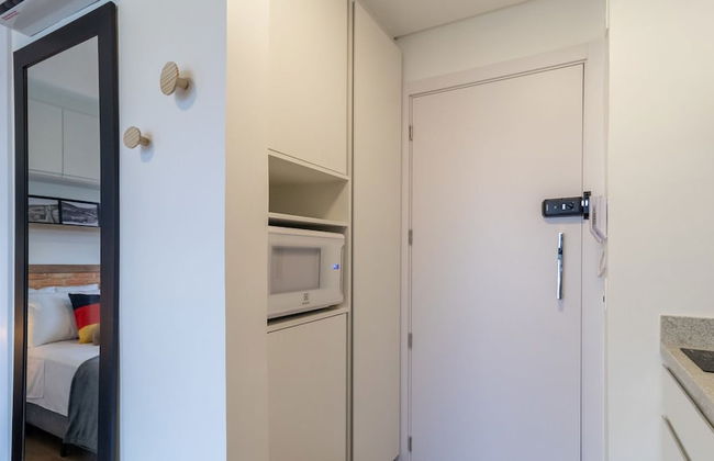 RUP Studios Equipados em Prédio Piscina - Foto 29