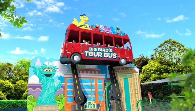 Big Bird's Tour Bus