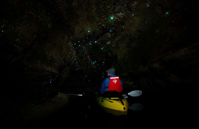 Balade en kayak aux grottes Glow Worm - Photo 4