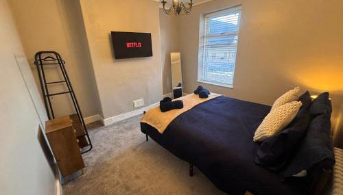 Central Near Hospital 2 Bedroom - Sleeps 4 - Self Check In - Fully Furnished - Foto 4