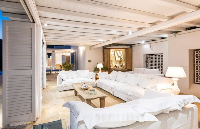 Inviting 8-bed Villa in Ermoupoli - Villa Blueros - Foto 27