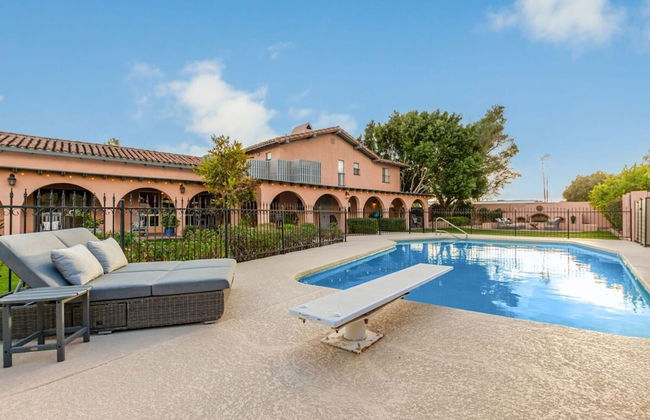 Historic Desert Rose Estate Pool Sauna Sleeps 12 - Foto 44