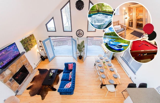 4 BD Stylish Cottage W Private Pool & hot-tub by RedAwning - Foto 24